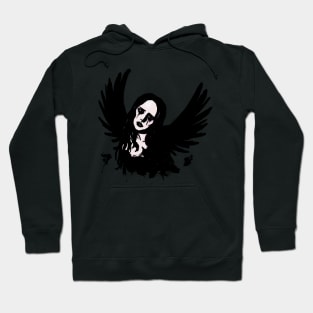 Gothic Angel (green) Hoodie